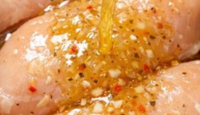 Pour this store-bought Italian dressing and just 2 more ingredients over chicken breasts in the slow cooker for an easy classic that works any night of the week.