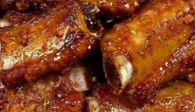 Sticky Honey Garlic Ribs Recipe