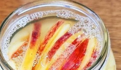 A Simple Fermented Apple Recipe for Gut Health, Immunity, and Natural Energy
