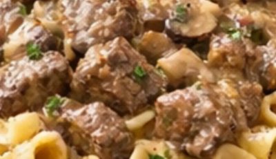 Crockpot Beef Stroganoff (An Old-Fashioned Comfort Food Favorite)
