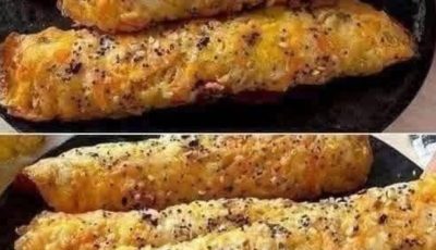 Cheesy Carrot Flatbreads Recipe
