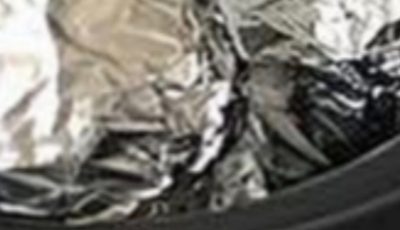 Slow-cooked foil-wrapped potatoes