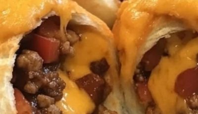 Air Fryer Cheesy Taco Bombs