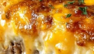 Southern Style Cheeseburger Pie