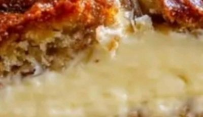 Cream Cheese Stuffed Banana Bread