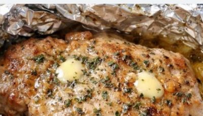 Fork-Tender Foil Packet Pork Chops