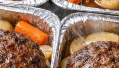 Slow Cooker 4-Ingredient Hobo Dinners