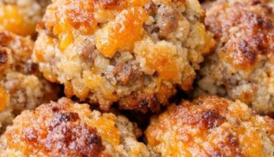 Southern 3-Ingredient Sausage Balls