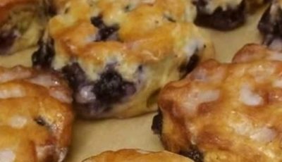 keto lemon blueberry muffins