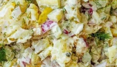 Crispy Smashed Potato Salad